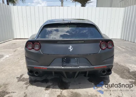 2020 Ferrari Gtc4 Lusso z USA, uszkodzony, nr VIN ZFF82WNAXL0256492